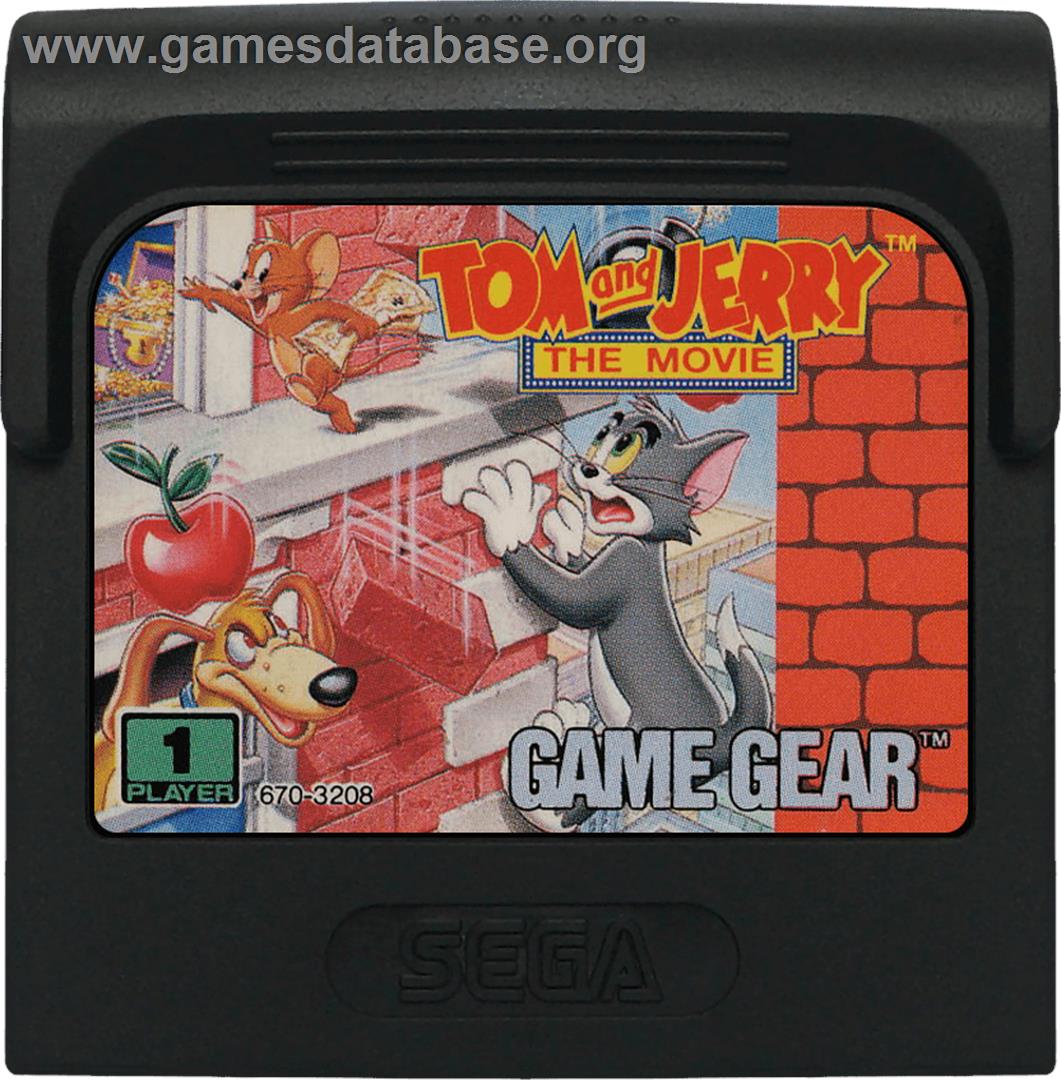 Tom and Jerry: The Movie - Sega Game Gear - Artwork - Cartridge