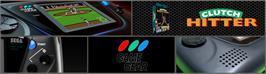 Arcade Cabinet Marquee for Clutch Hitter.