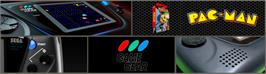 Arcade Cabinet Marquee for Pac-man.