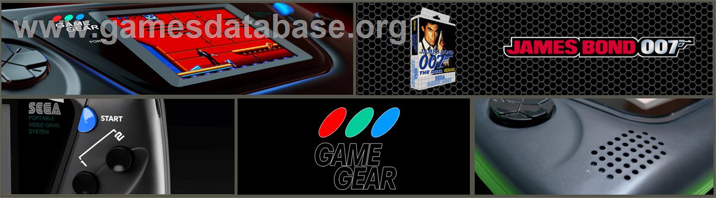 007: The Duel - Sega Game Gear - Artwork - Marquee