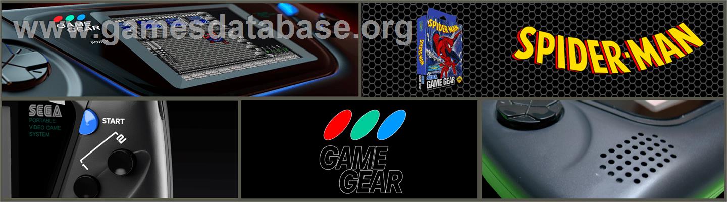 Amazing Spider-Man vs. The Kingpin - Sega Game Gear - Artwork - Marquee
