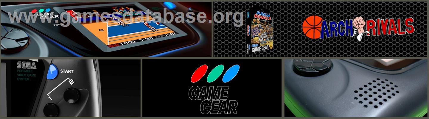 Arch Rivals - Sega Game Gear - Artwork - Marquee