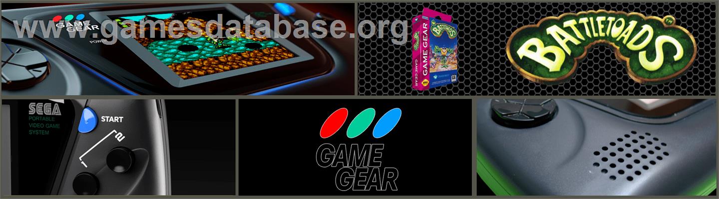 Battle Toads - Sega Game Gear - Artwork - Marquee