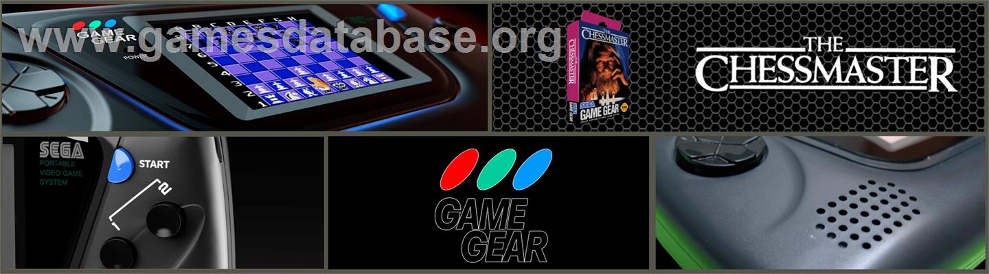 Chessmaster - Sega Game Gear - Artwork - Marquee