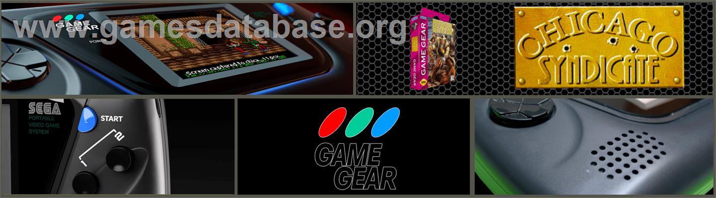 Chicago Syndicate - Sega Game Gear - Artwork - Marquee