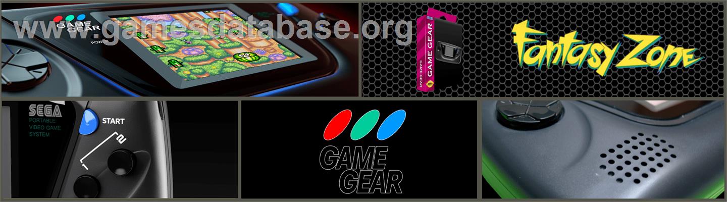 Fantasy Zone - Sega Game Gear - Artwork - Marquee