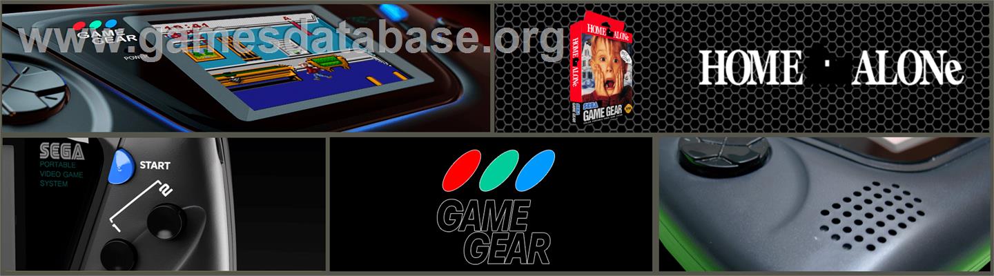 Home Alone - Sega Game Gear - Artwork - Marquee