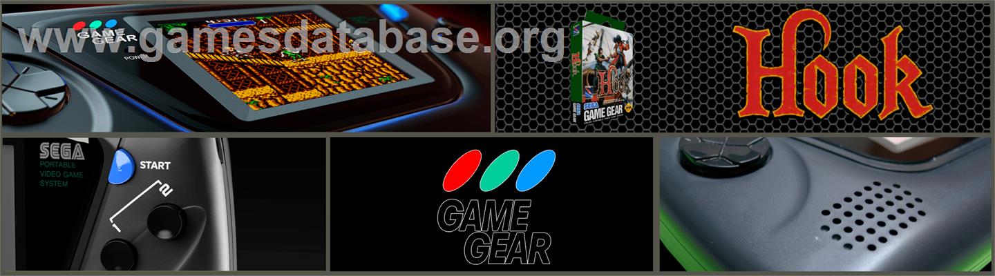 Hook - Sega Game Gear - Artwork - Marquee