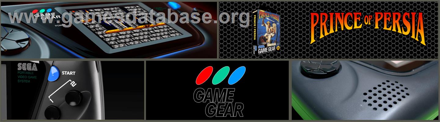 Prince Of Persia - Sega Game Gear - Artwork - Marquee