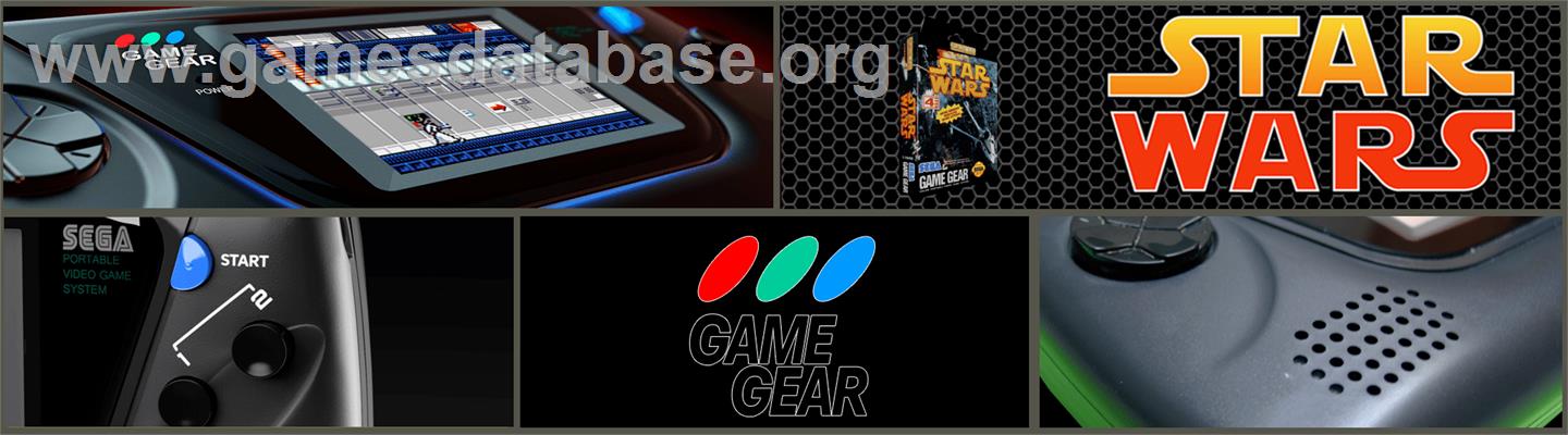 Star Wars - Sega Game Gear - Artwork - Marquee