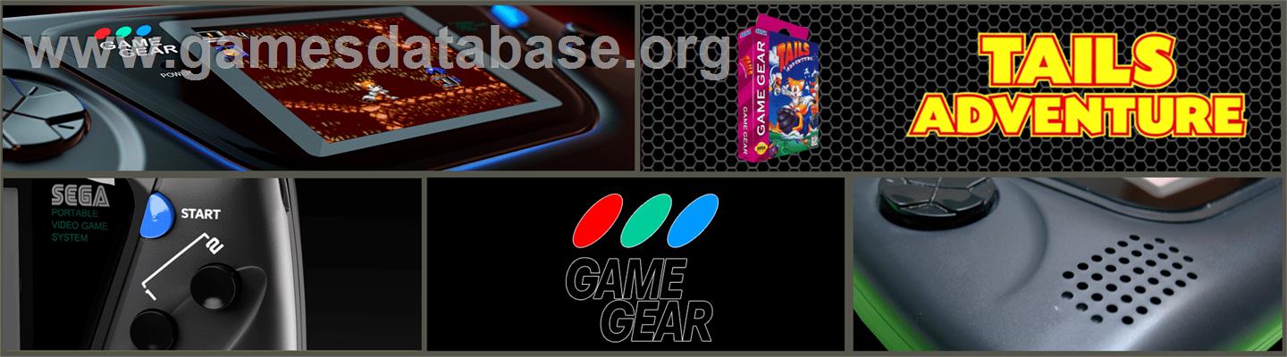 Tails' Adventure - Sega Game Gear - Artwork - Marquee