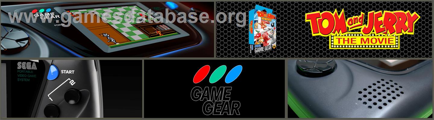 Tom and Jerry: The Movie - Sega Game Gear - Artwork - Marquee