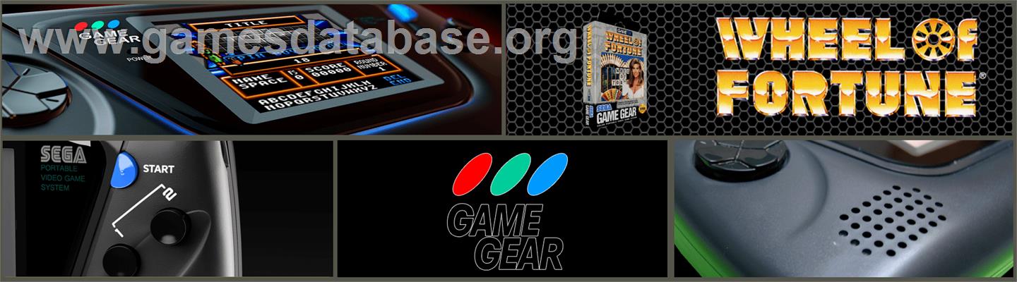 Wheel Of Fortune - Sega Game Gear - Artwork - Marquee