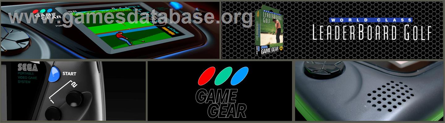 World Class Leaderboard - Sega Game Gear - Artwork - Marquee