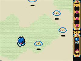 In game image of Fray: Shugyou Hen on the Sega Game Gear.