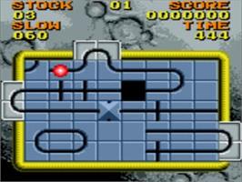 In game image of Junction on the Sega Game Gear.