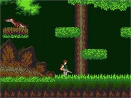 In game image of Lost World - Jurassic Park, The on the Sega Game Gear.