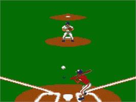 In game image of Mlbpa Baseball on the Sega Game Gear.