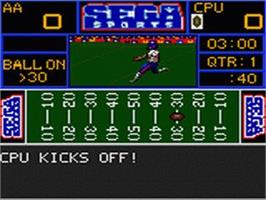 In game image of Sports Trivia on the Sega Game Gear.