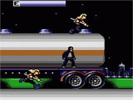 In game image of Terminator 2 - Judgment Day on the Sega Game Gear.