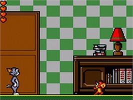 In game image of Tom And Jerry - The Movie on the Sega Game Gear.