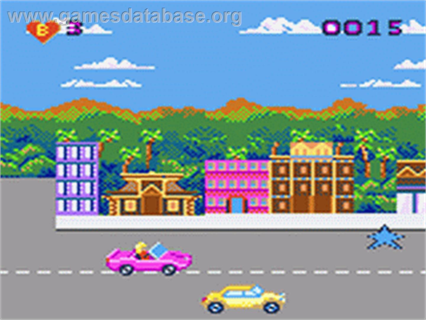 Barbie Super Model - Sega Game Gear - Artwork - In Game