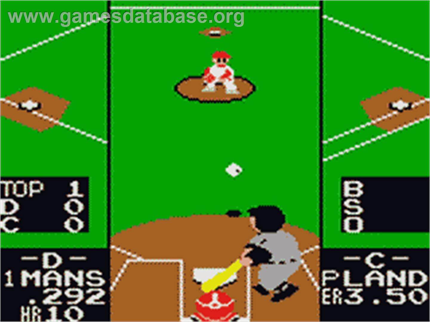 Batter Up - Sega Game Gear - Artwork - In Game