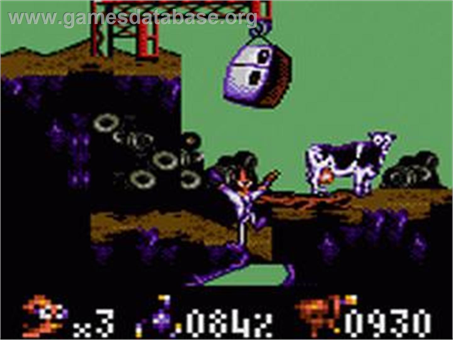 Earthworm Jim - Sega Game Gear - Artwork - In Game