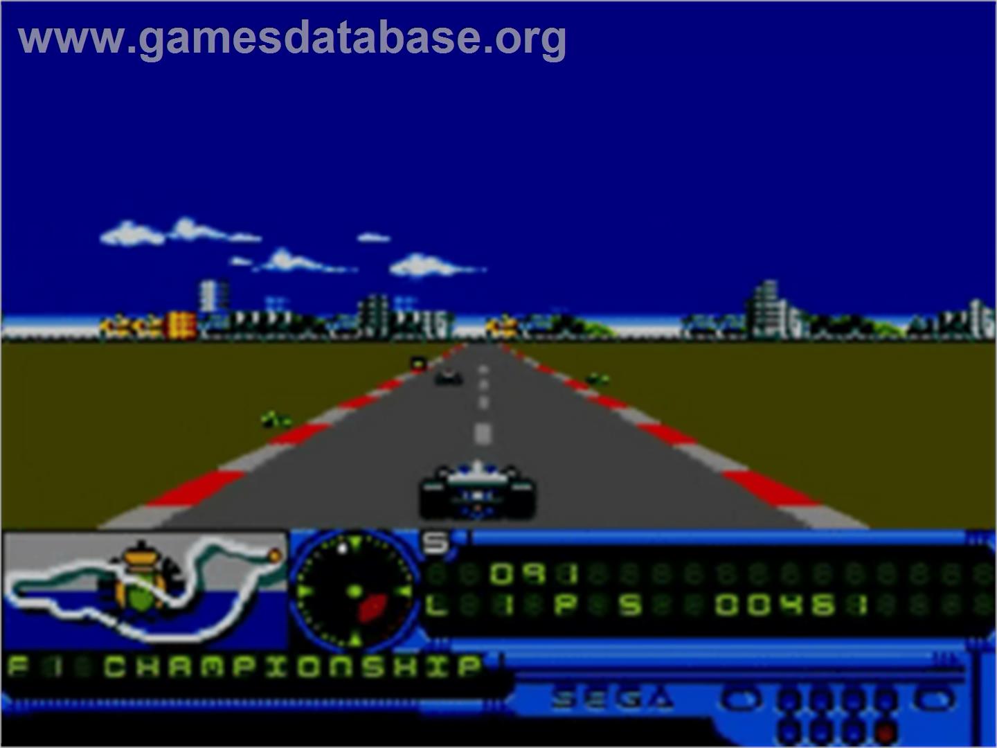F1 - Sega Game Gear - Artwork - In Game
