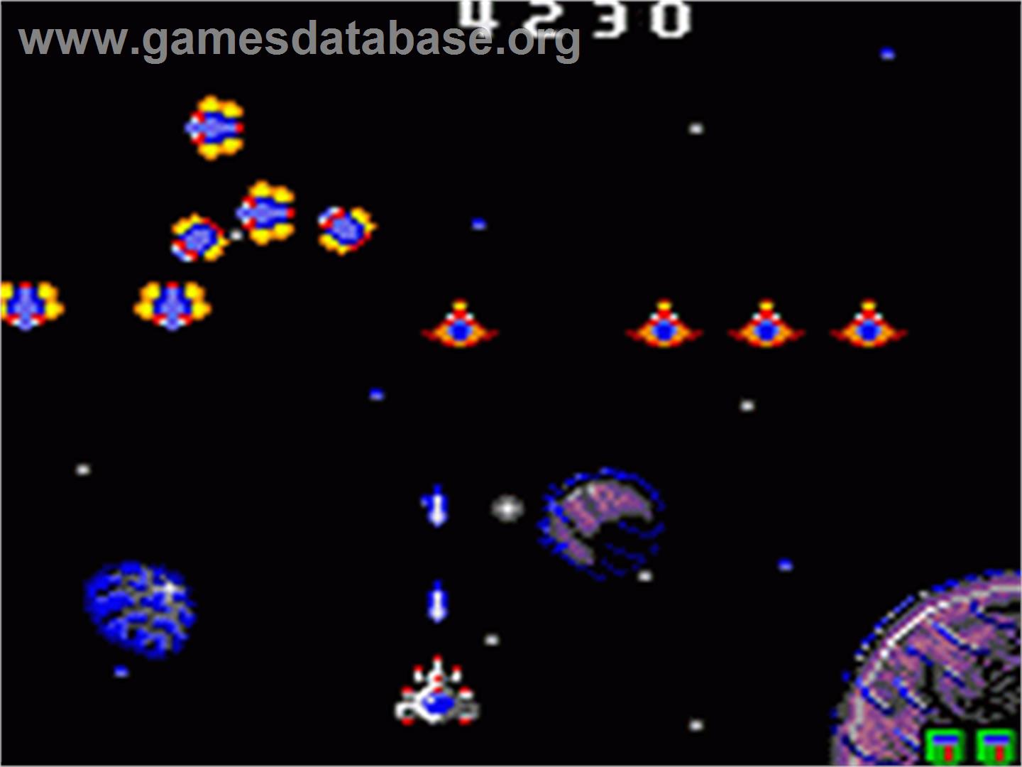 Galaga '91 - Sega Game Gear - Artwork - In Game