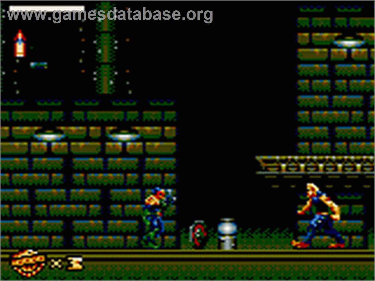Judge Dredd - Sega Game Gear - Artwork - In Game