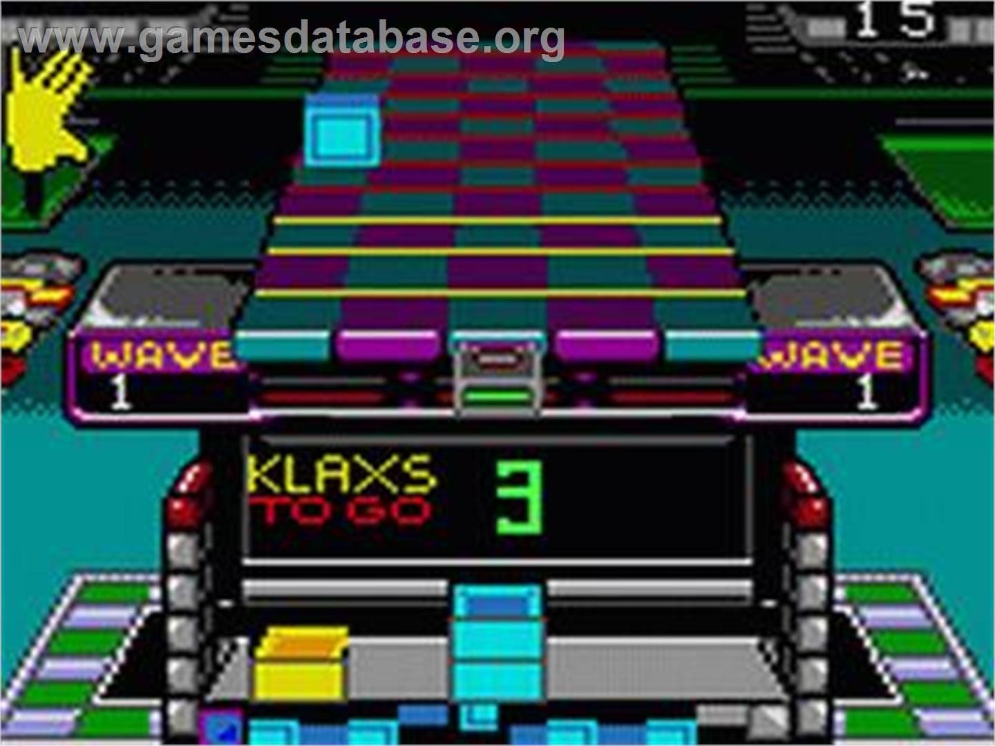 Klax - Sega Game Gear - Artwork - In Game