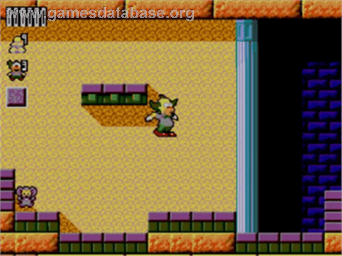 Krusty's Fun House - Sega Game Gear - Artwork - In Game