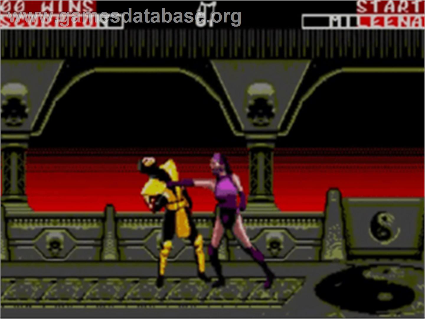 Mortal Kombat II - Sega Game Gear - Artwork - In Game