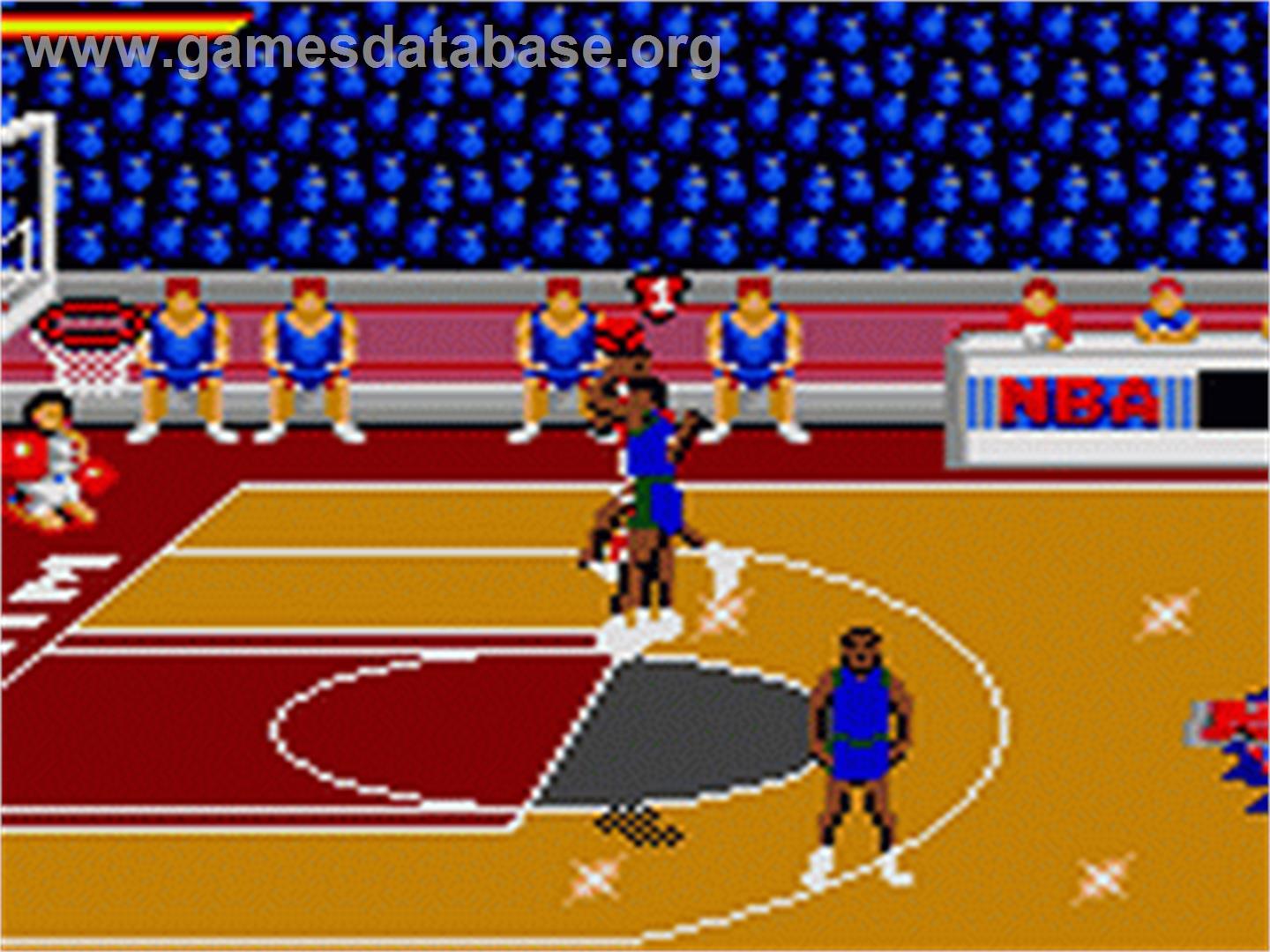 NBA Jam TE - Sega Game Gear - Artwork - In Game