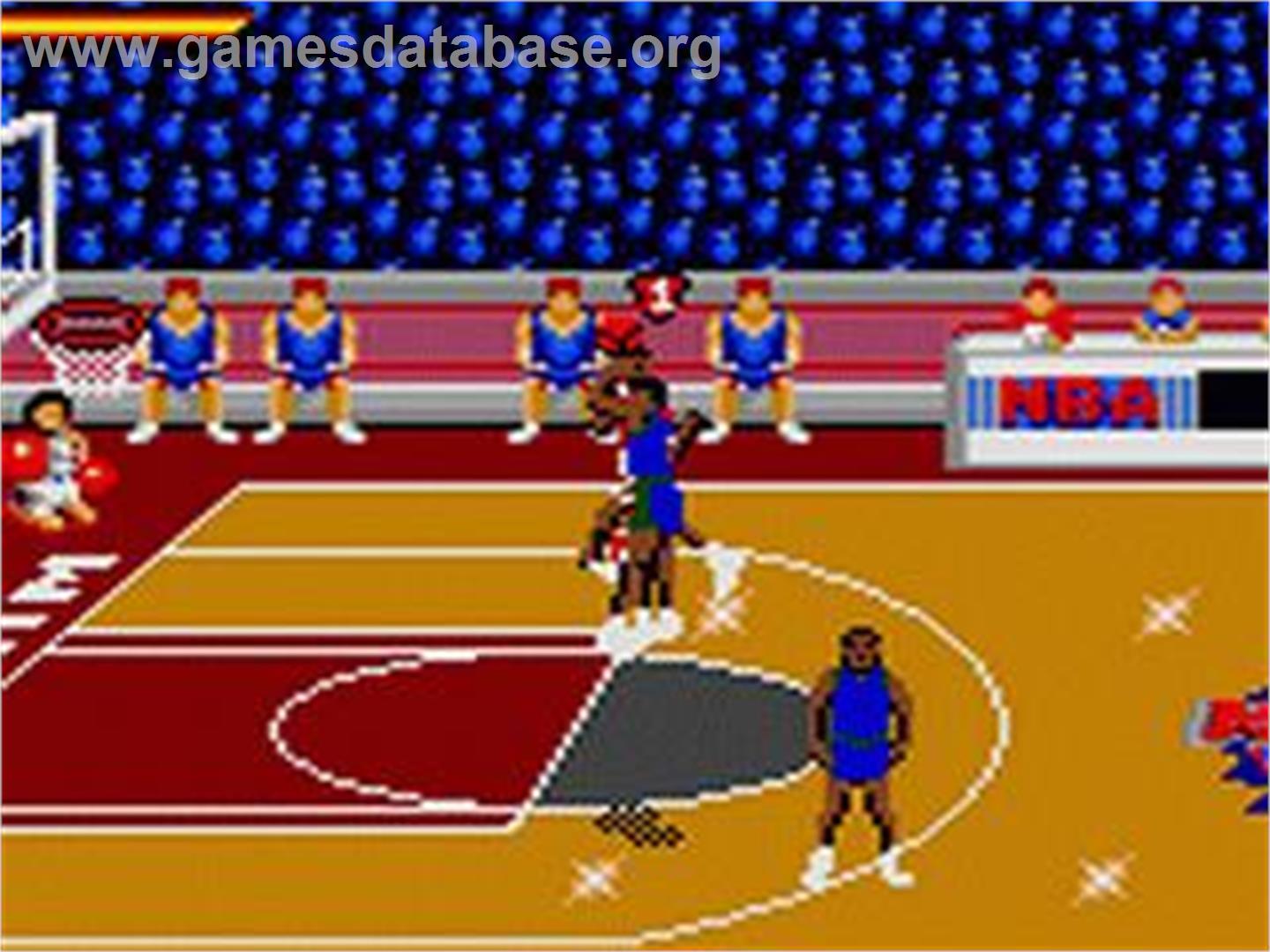 NBA Jam Tournament Edition - Sega Game Gear - Artwork - In Game