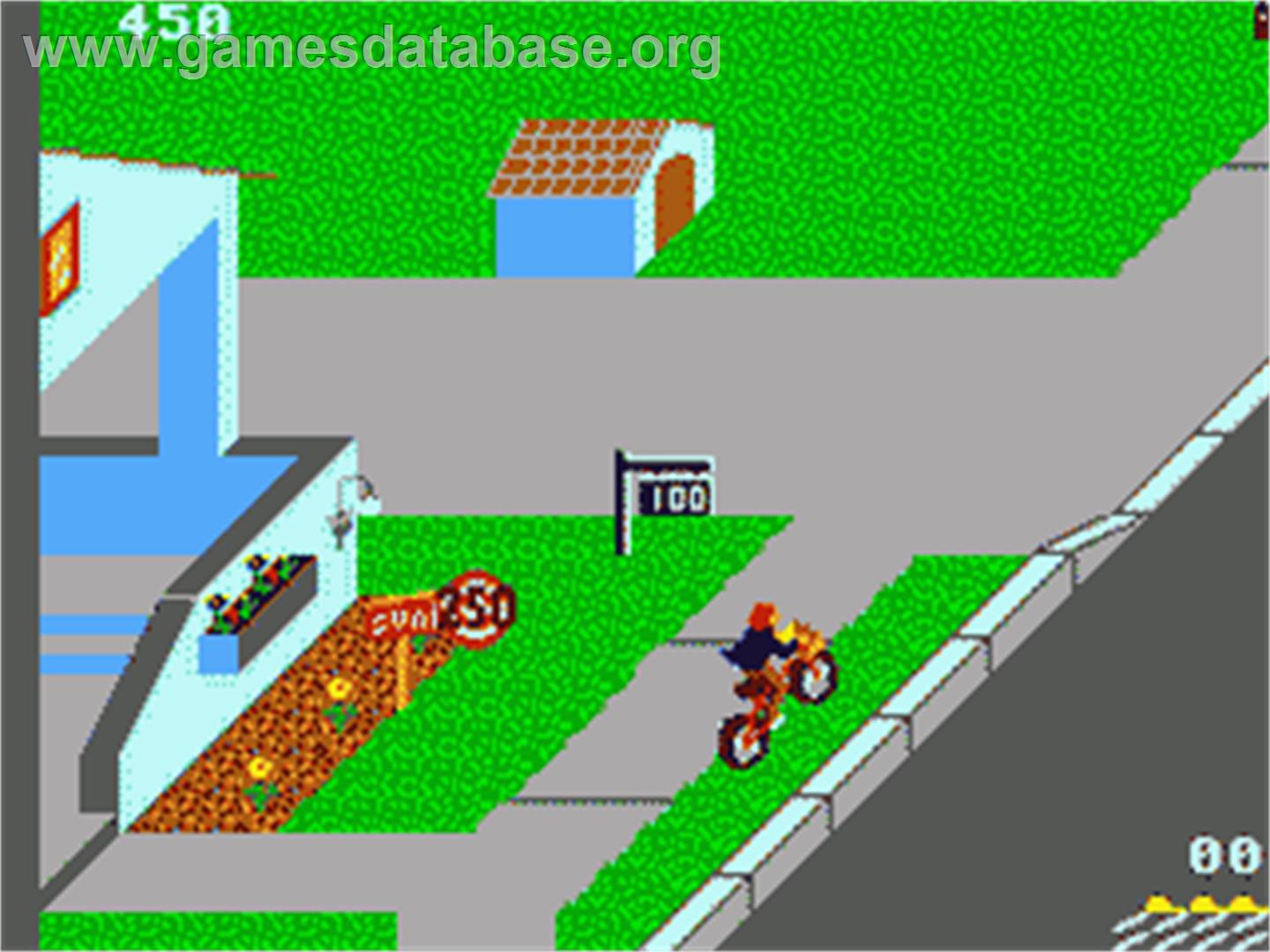 Paperboy - Sega Game Gear - Artwork - In Game