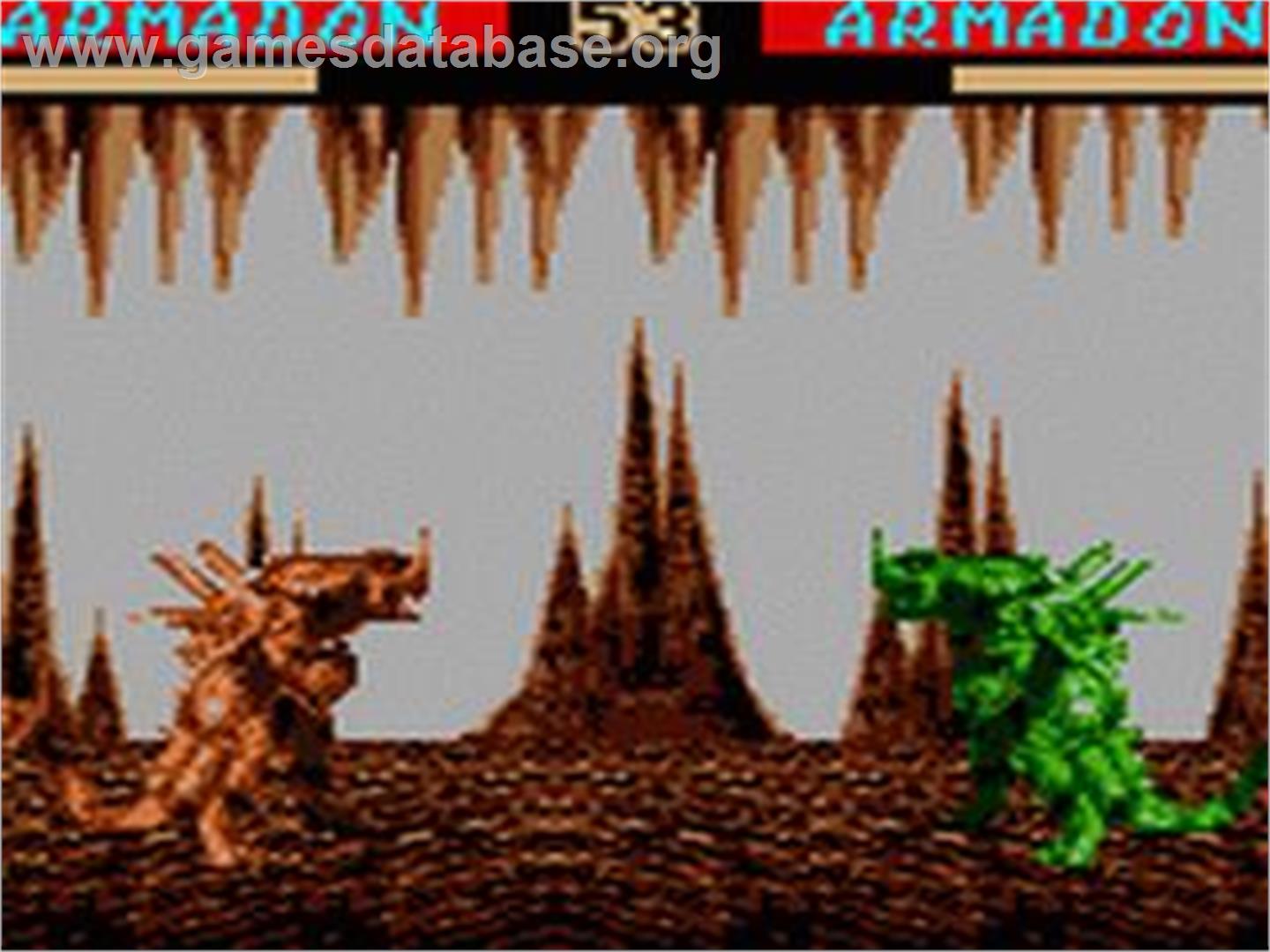 Primal Rage - Sega Game Gear - Artwork - In Game