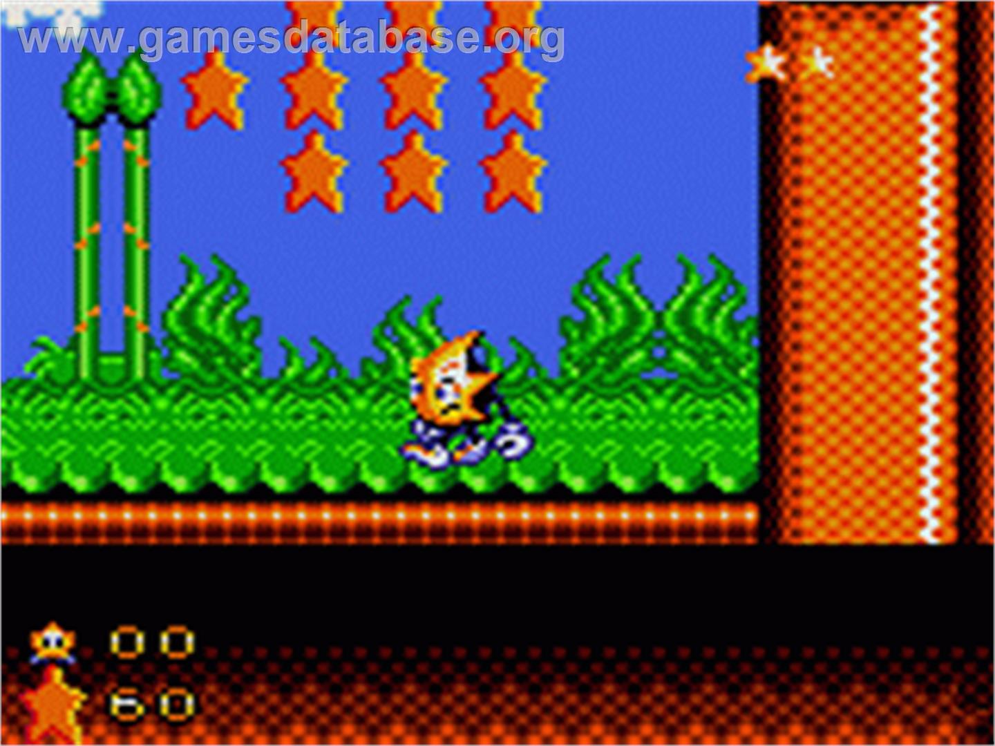 Ristar: The Shooting Star - Sega Game Gear - Artwork - In Game