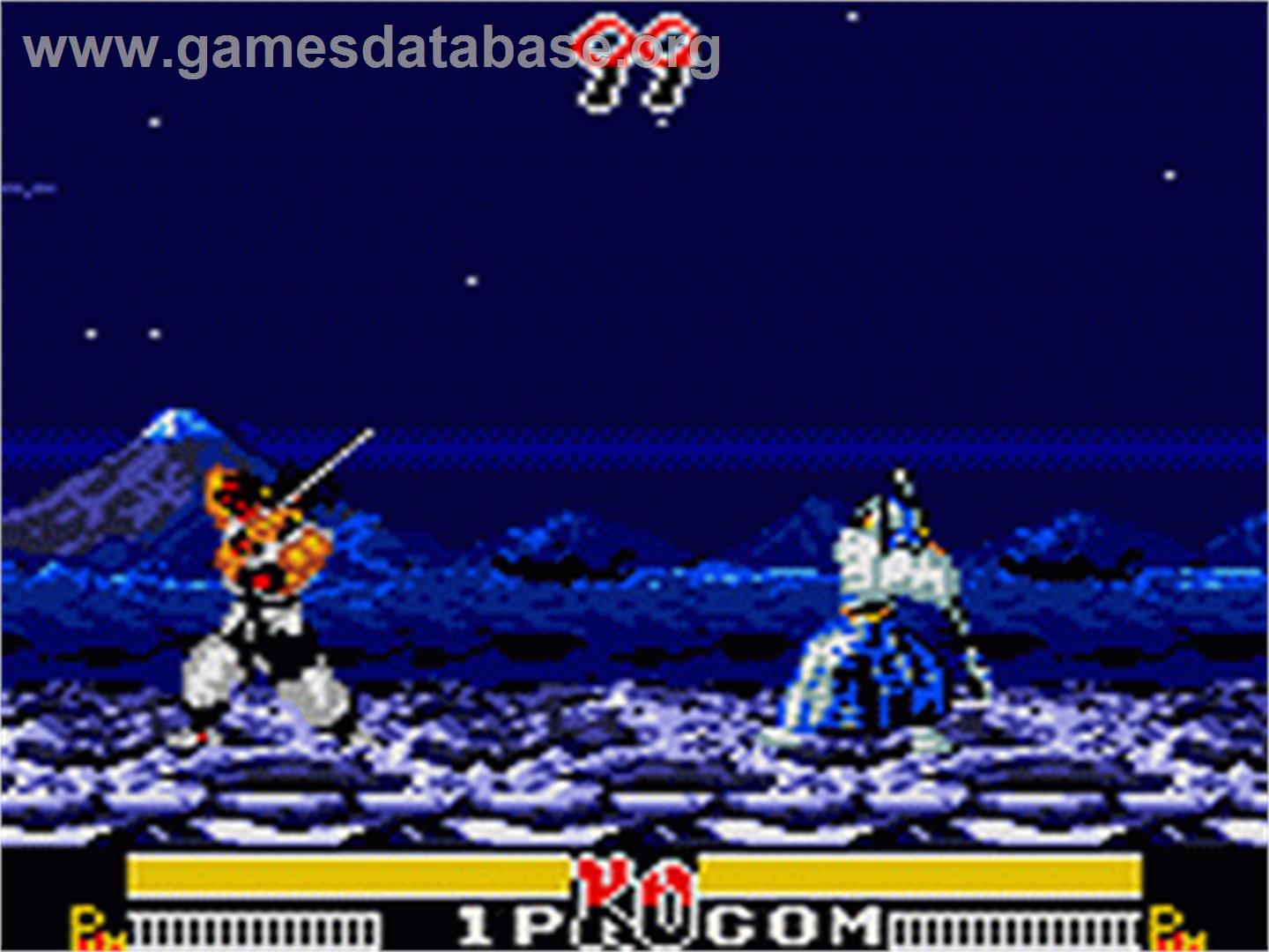Samurai Shodown / Samurai Spirits - Sega Game Gear - Artwork - In Game