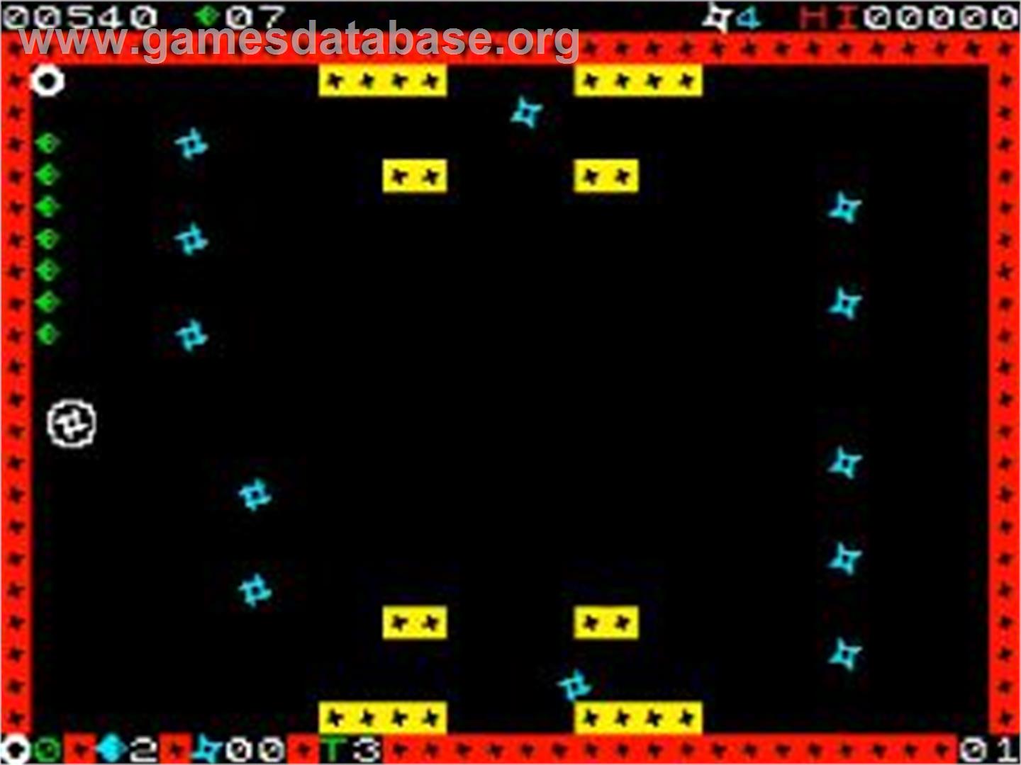 Shuriken - Sega Game Gear - Artwork - In Game