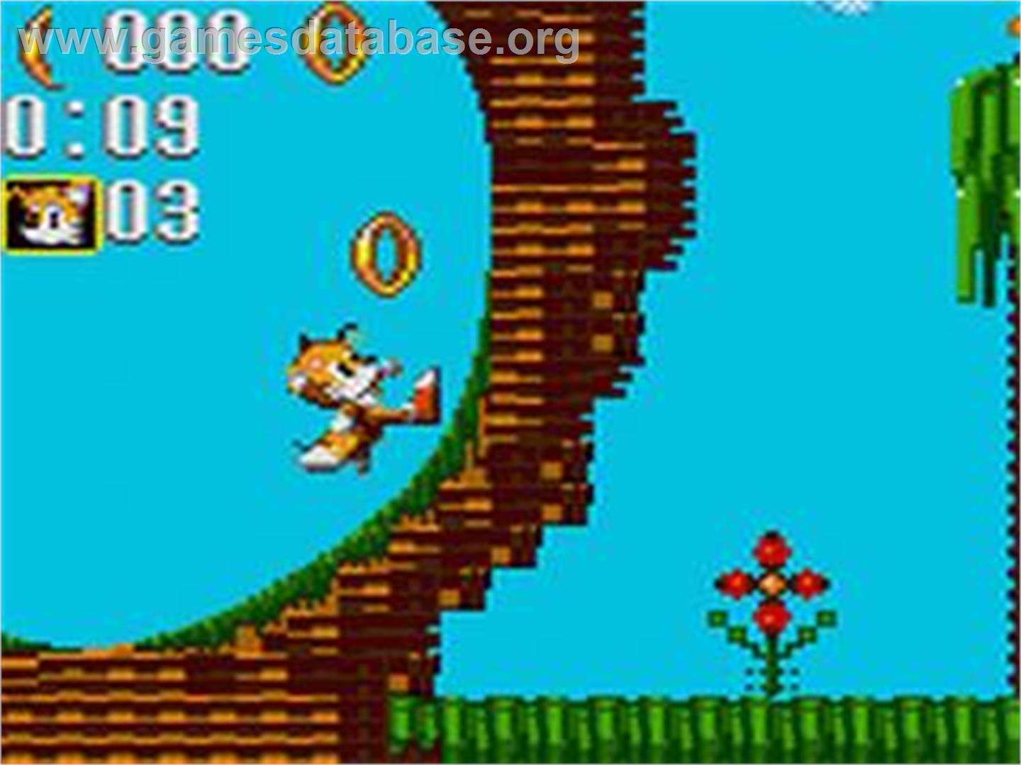 Sonic The Hedgehog - Triple Trouble - Sega Game Gear - Artwork - In Game