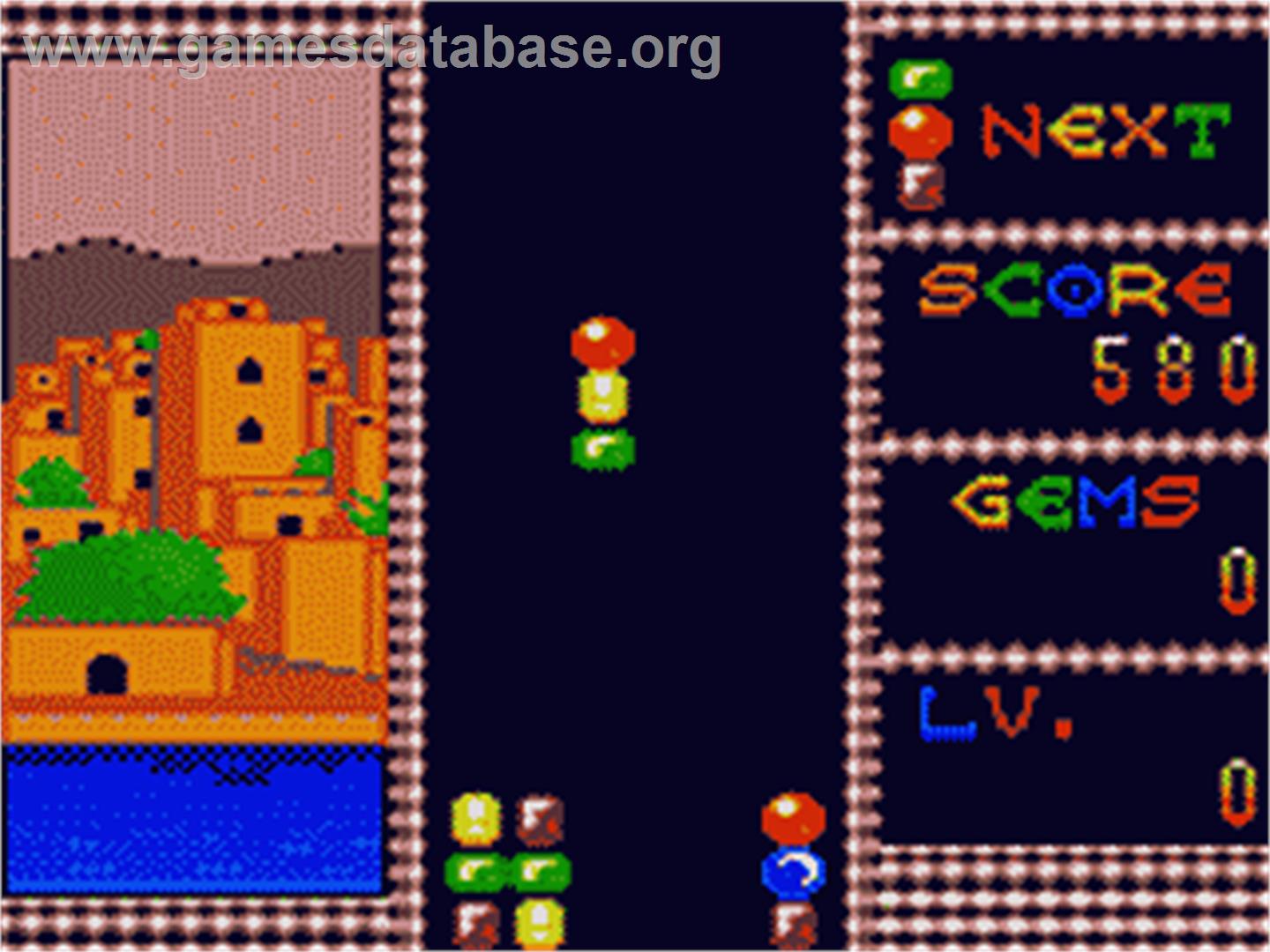 Super Columns - Sega Game Gear - Artwork - In Game