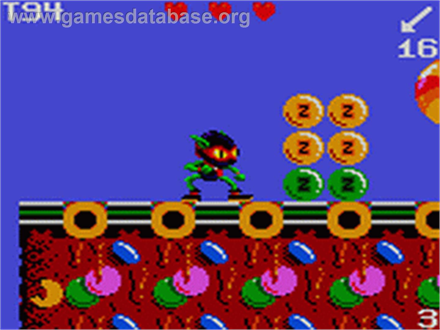 Zool - Sega Game Gear - Artwork - In Game