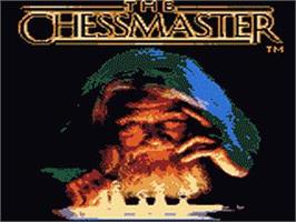 Title screen of Chessmaster, The on the Sega Game Gear.