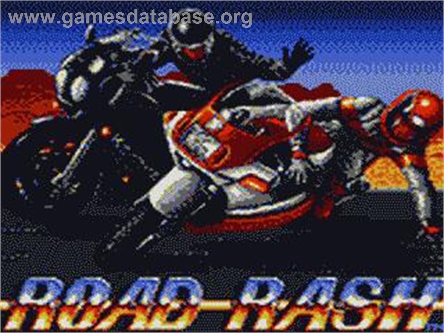 Road Rash - Sega Game Gear - Artwork - Title Screen