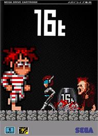 Box cover for 16t on the Sega Genesis.