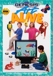 Box cover for Art Alive! on the Sega Genesis.