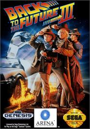 Box cover for Back To The Future Part 3 on the Sega Genesis.