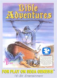 Box cover for Bible Adventures on the Sega Genesis.